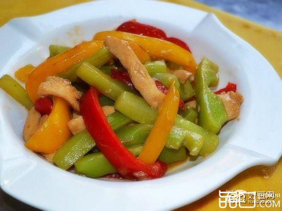 彩椒鸡条