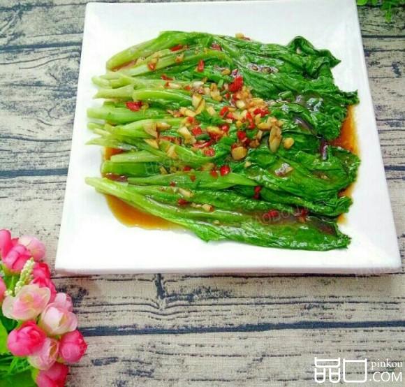 蒜泥蚝油生菜