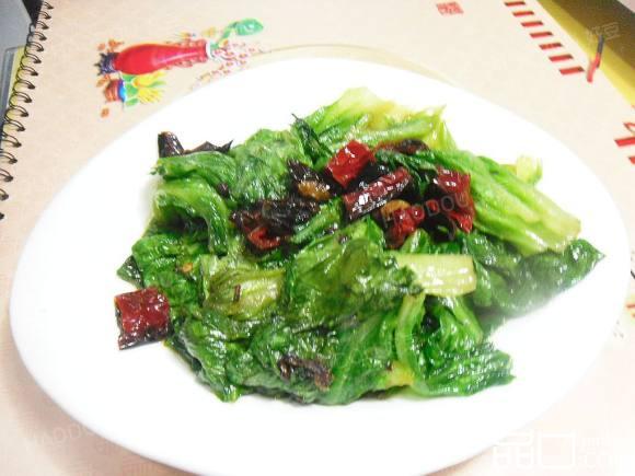 爆炒生菜