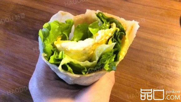芝士鸡蛋卷饼