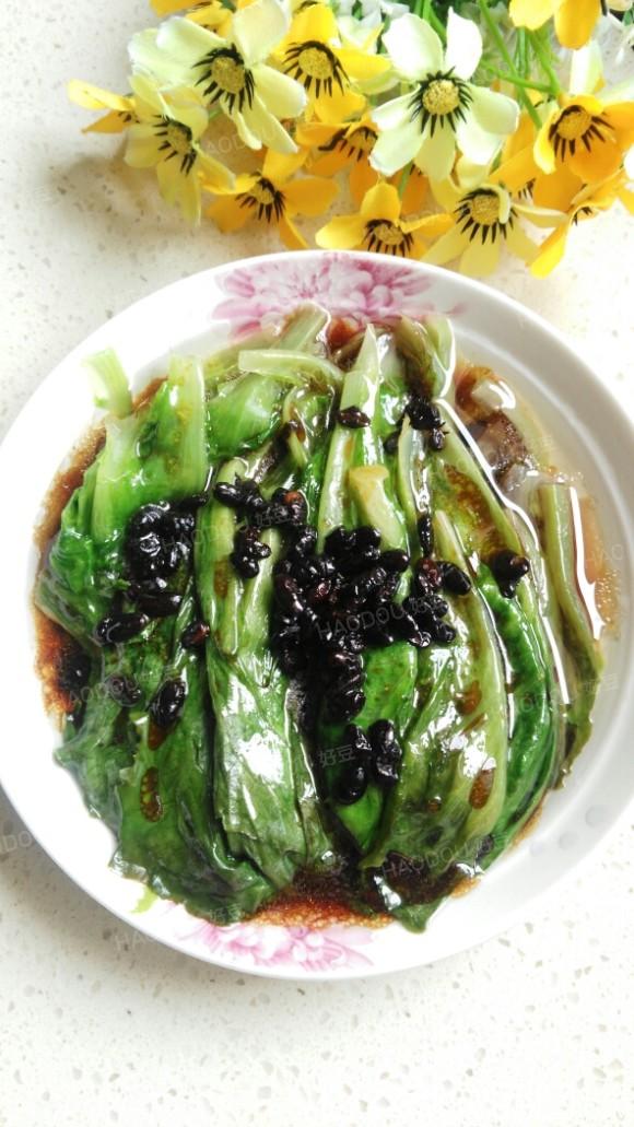 豆豉生菜#多效护理一
