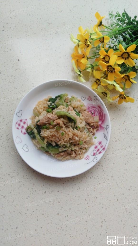 生菜炒饭#多效护理一