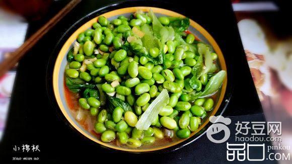 青豆炒生菜
