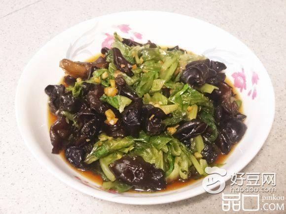 生菜木耳
