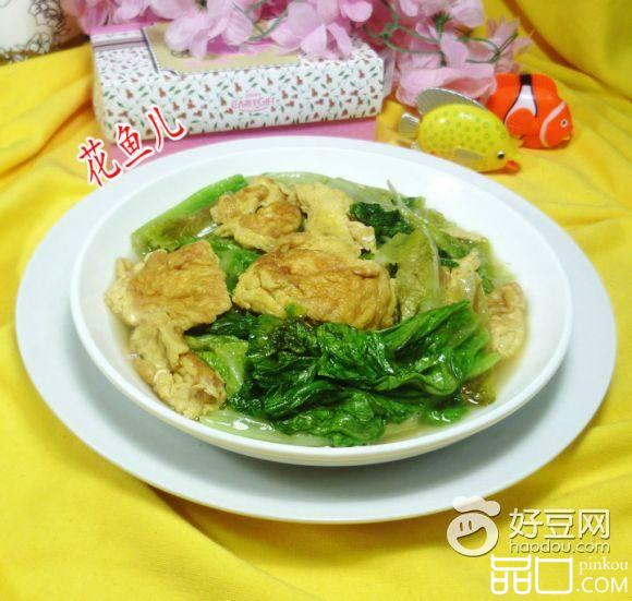 鸡蛋炒生菜