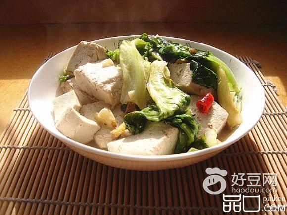 生菜炖豆腐
