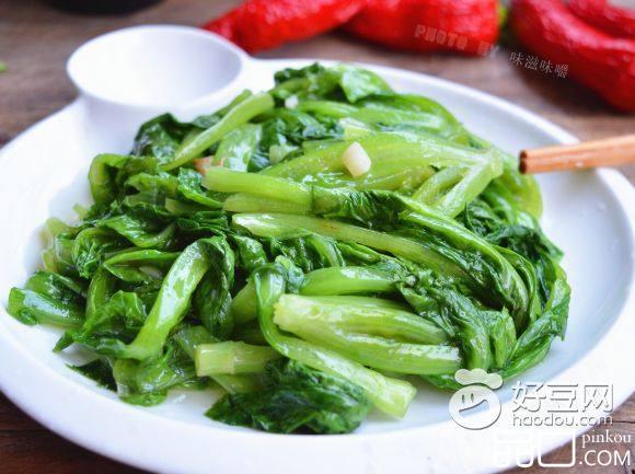 蒜炒生菜