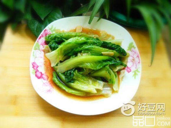 黄豆酱生菜
