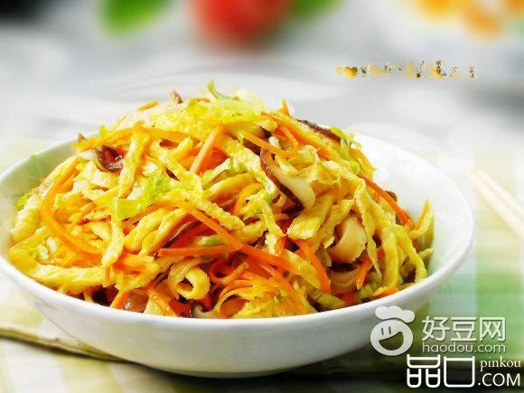 凉拌蛋丝