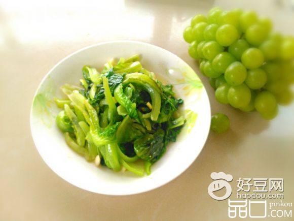盐炒生菜