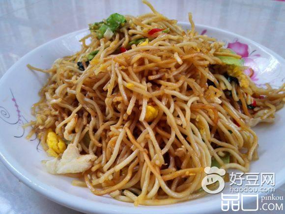 鸡蛋炒粗面