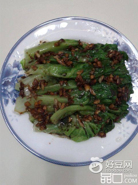 蒜姜蚝油生菜