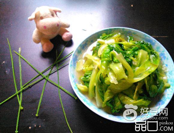 葱香生菜