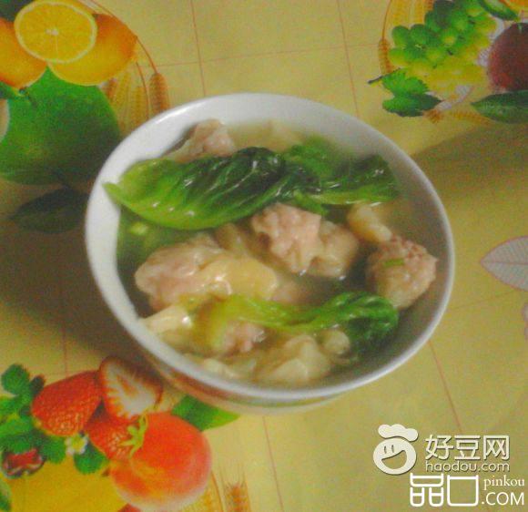 青菜云吞