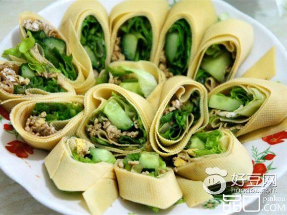 蔬菜豆腐卷