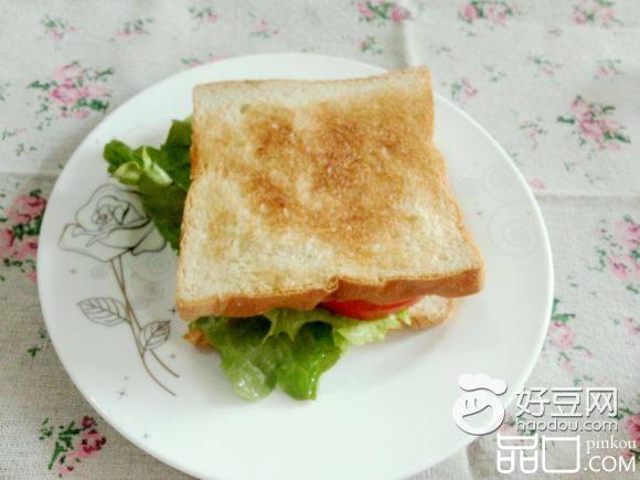 自制简易三明治
