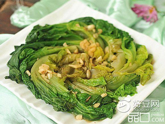 蒜香酱油生菜
