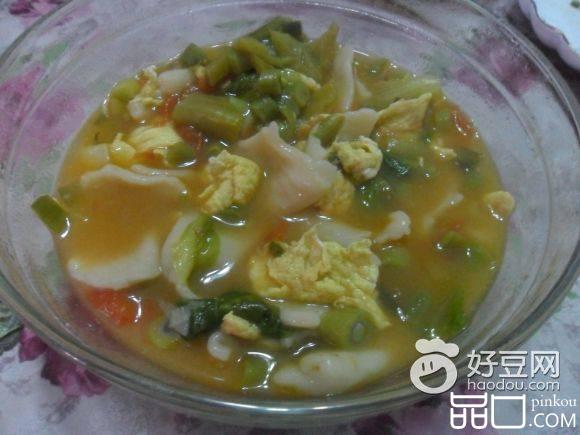 番茄鸡蛋揪面片