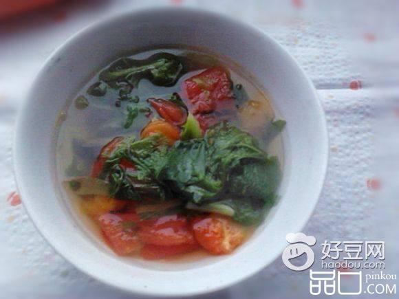 生菜西红柿汤