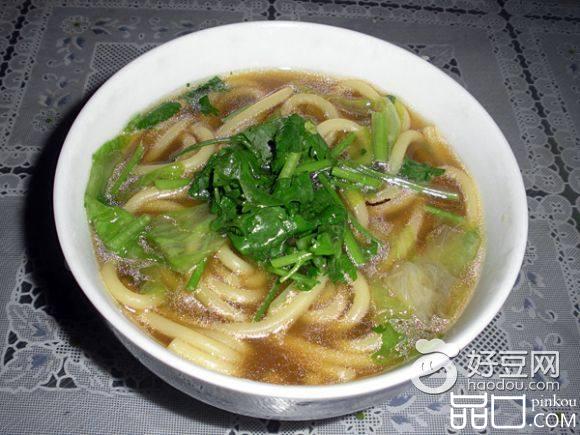 蚝油生菜煮意面