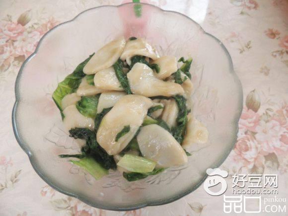 蚝油生菜炒年糕
