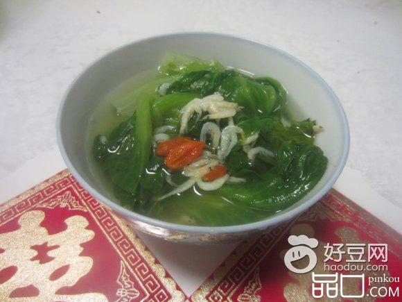 生菜虾皮高汤