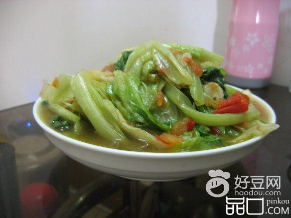 番茄煮生菜
