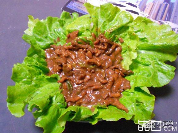 生菜酱香肉丝