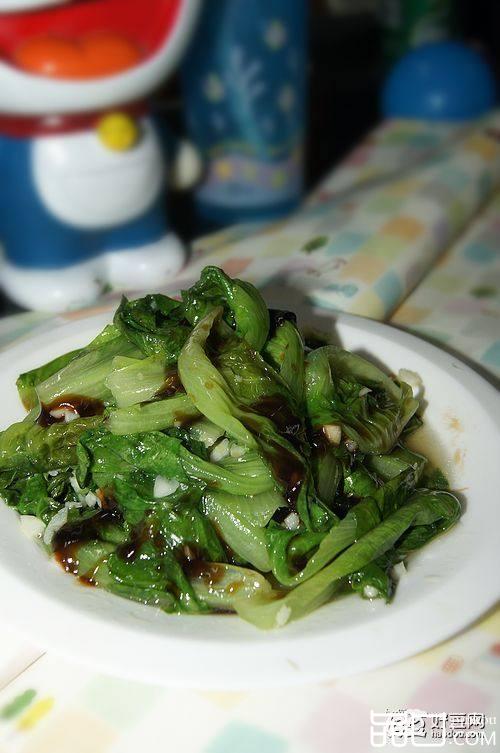 蚝油蒜泥生菜