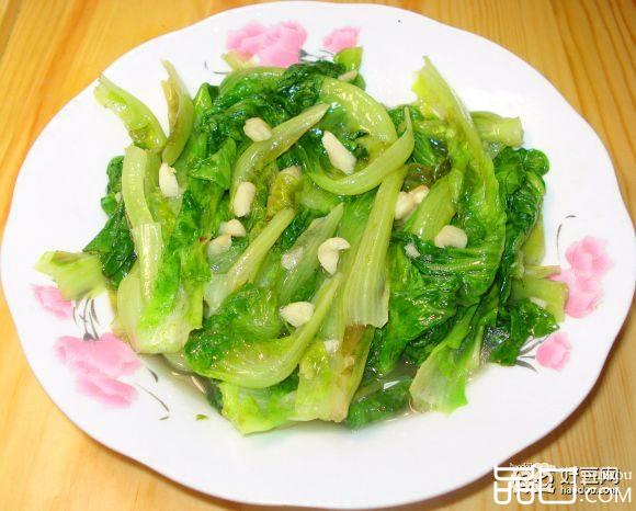 蒜蓉翡翠生菜