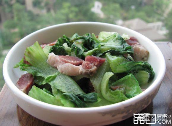 生菜炒肘子