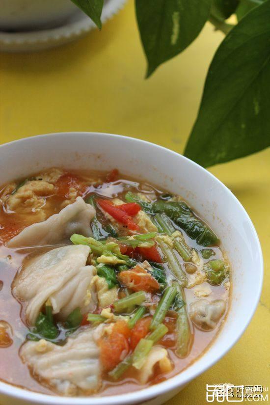 番茄煮馄饨