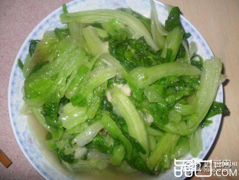 清炒生菜——妈妈菜