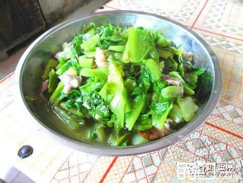 生菜炒肉