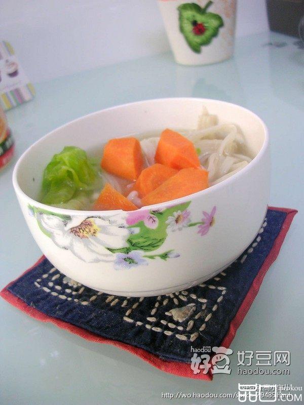 骨汤蔬菜