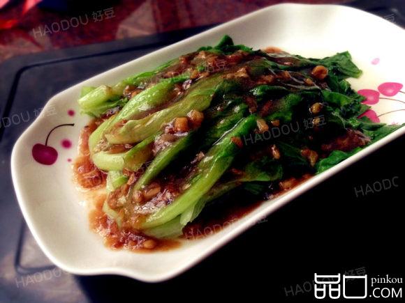 鲜嫩可口的蚝油炒生菜