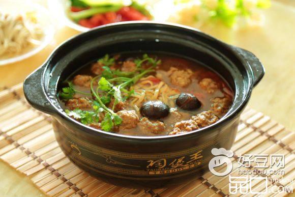 砂锅小狮子头