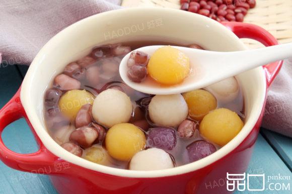 三色汤圆#本味家乡菜#