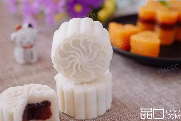 山药豆沙月饼