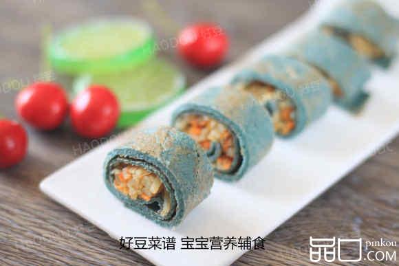 紫甘蓝卷饼