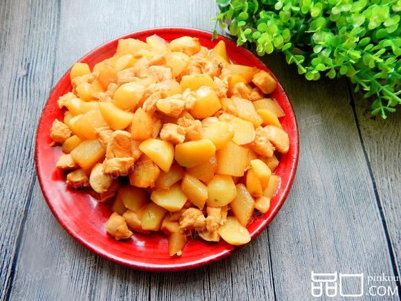 土豆炒鸡丁