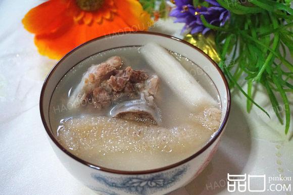 竹荪山药排骨汤