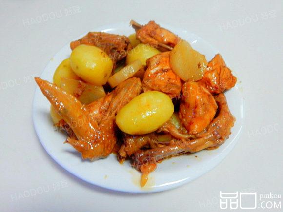 小土豆烧鸡块