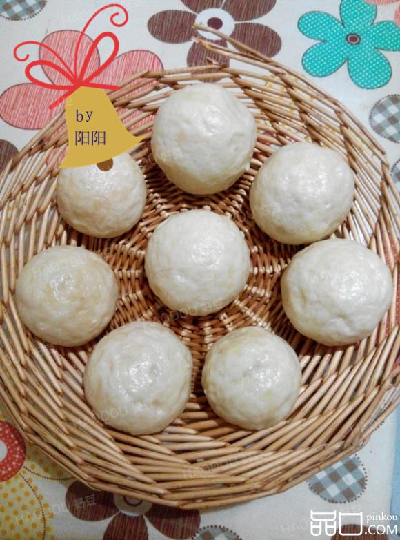奶香山药蜜豆包