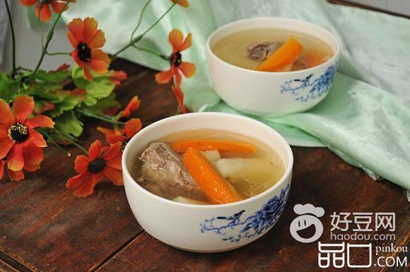 排骨山药胡萝卜汤