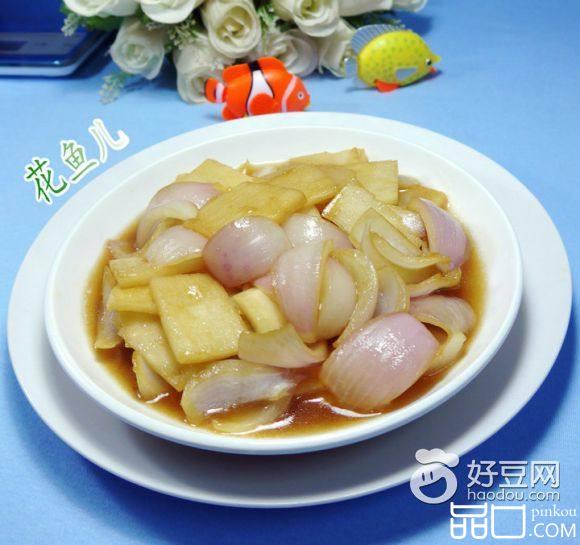 洋葱炒山药