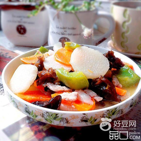 山药青椒炒肉