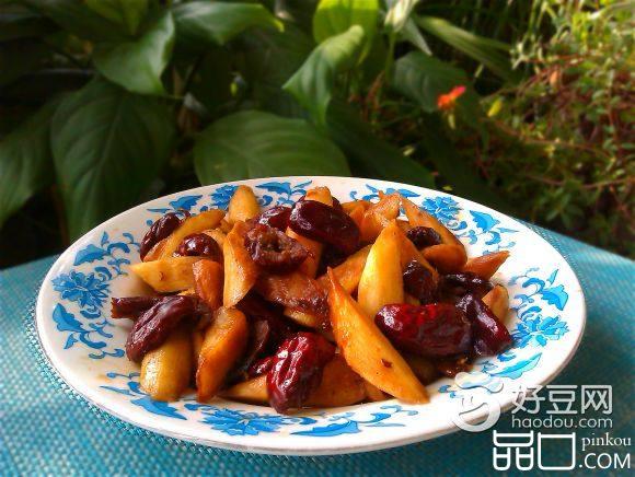 山药烧红枣