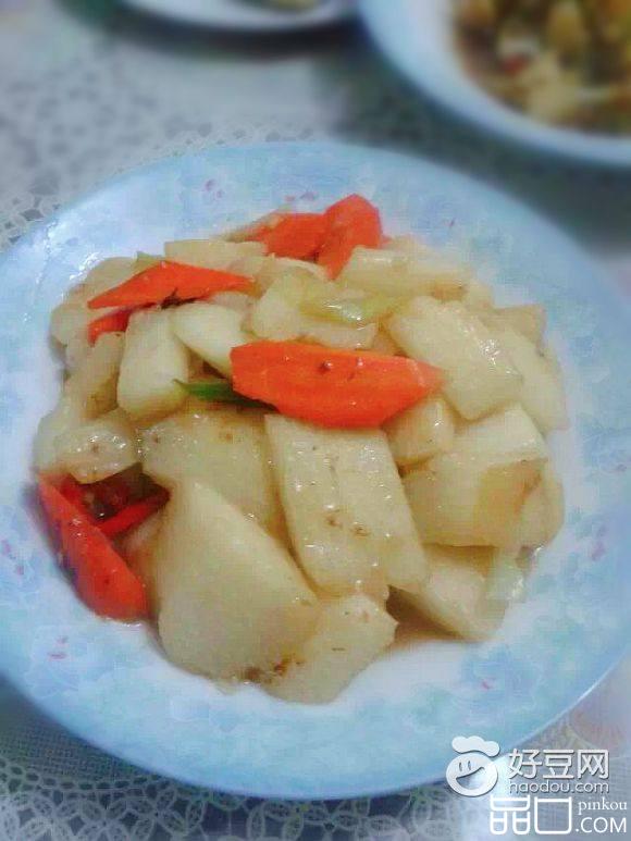 素炒山药条