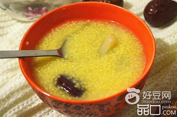 红枣小米山药粥